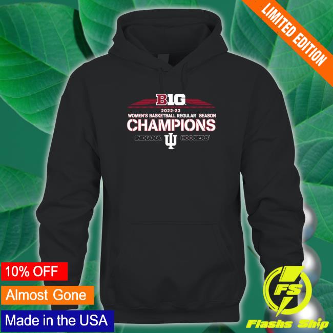 2023 Indiana Women’S Basketball B1g Regular Season Champions Shirt ...